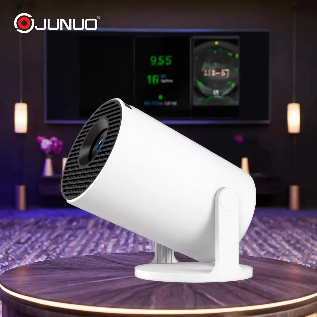 Factory-direct HY300Pro+ Home Theater Mini Smart Android Projector Allwinner H726 Android 14 LED 720P170 ANSI Lumens projectors