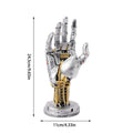 Futuristic Cyberpunk Robot Hand Ornaments Creative Desktop Decoration Ornament Home Decor Craft Gifts Technology Decorations