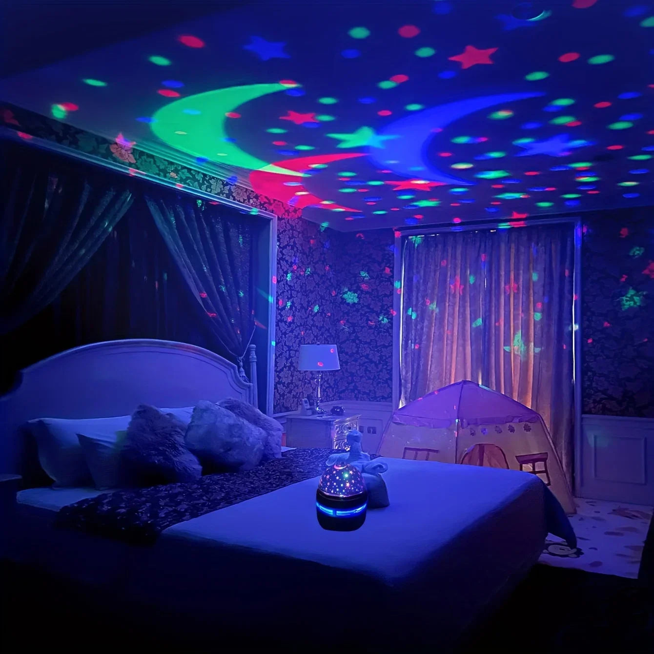 LED Starry Sky Night Lights USB Projector Lamp