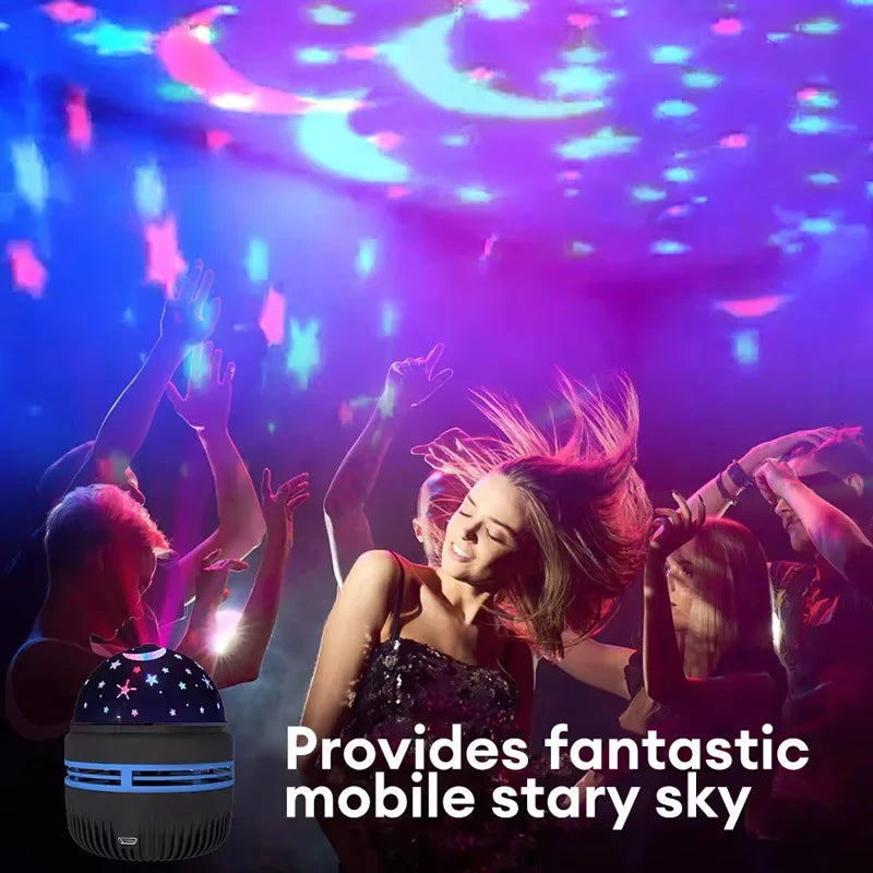 LED Starry Sky Night Lights USB Projector Lamp